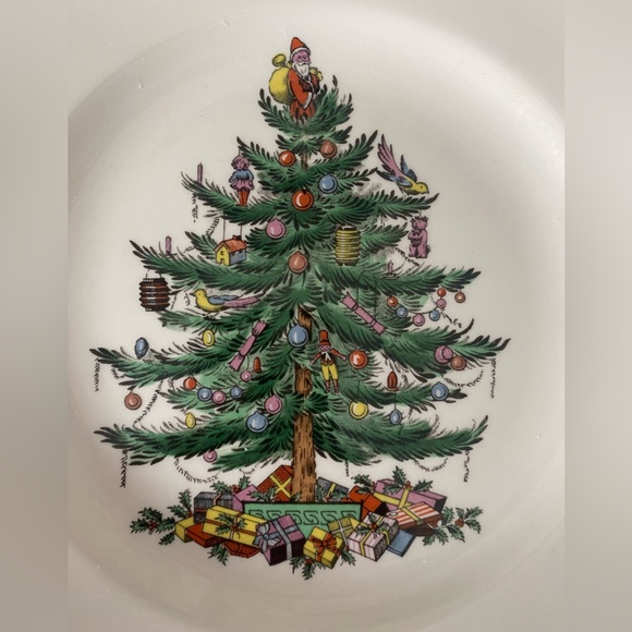 Spode Holiday Spode 997 Christmas Tree Collector Year Plate England